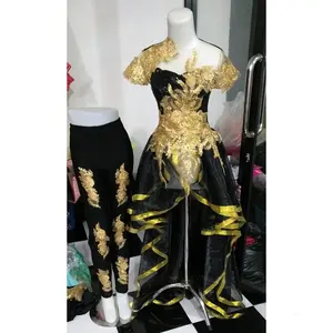 baju penyanyi model celana Simple elegan mewah