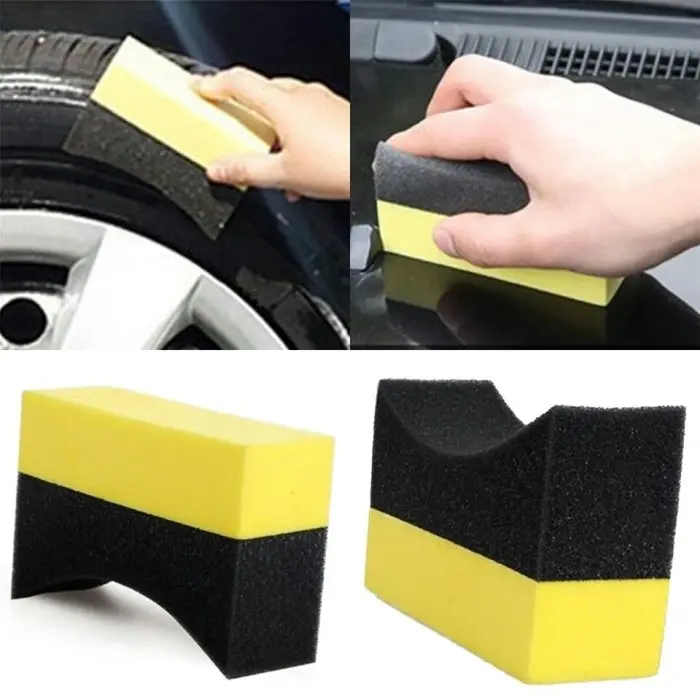Tyre Applicator Foam Pad/Aplikator Semir Ban Mobil/Wax&Polishing Ban 1