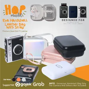 Hard Case PU Leather Bag Tas for Fujifilm Instax Mini Link / Liplay / EVO (Casing Cover Fuji Kamera Instan)