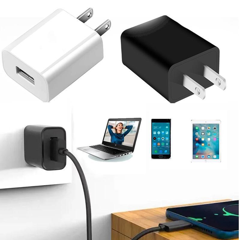 Bộ chuyển đổi sạc điện thoại USB 5V 2A, phích cắm tường phổ dụng cho điện thoại di động và các thiết bị tương thích, bộ chuyển đổi công suất nhỏ gọn cho việc sạc hàng ngày, đạt chứng nhận 3C