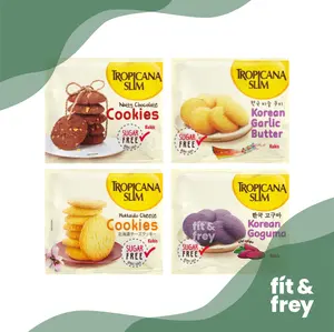 TROPICANA SLIM Cookies 20g - Sachet - Snack Bebas Gula