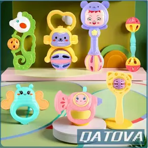 1 SET Bayi Genggam Rattle Stick Kerincingan Mainan Kerincingan Bayi dan Anak-Anak Mainan Krencengan Bayi