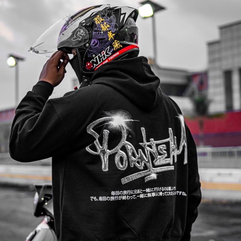 Hoodie Zip nỉ chân cua “JFT big logo” design by PT VIETNAM