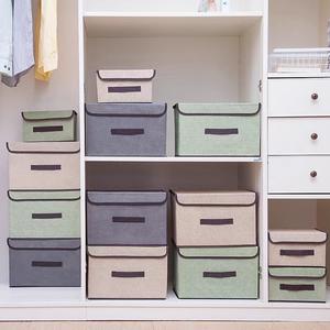 N+ Caja de almacenamiento a prueba de polvo Grey Portable y simple 30*30*15cm