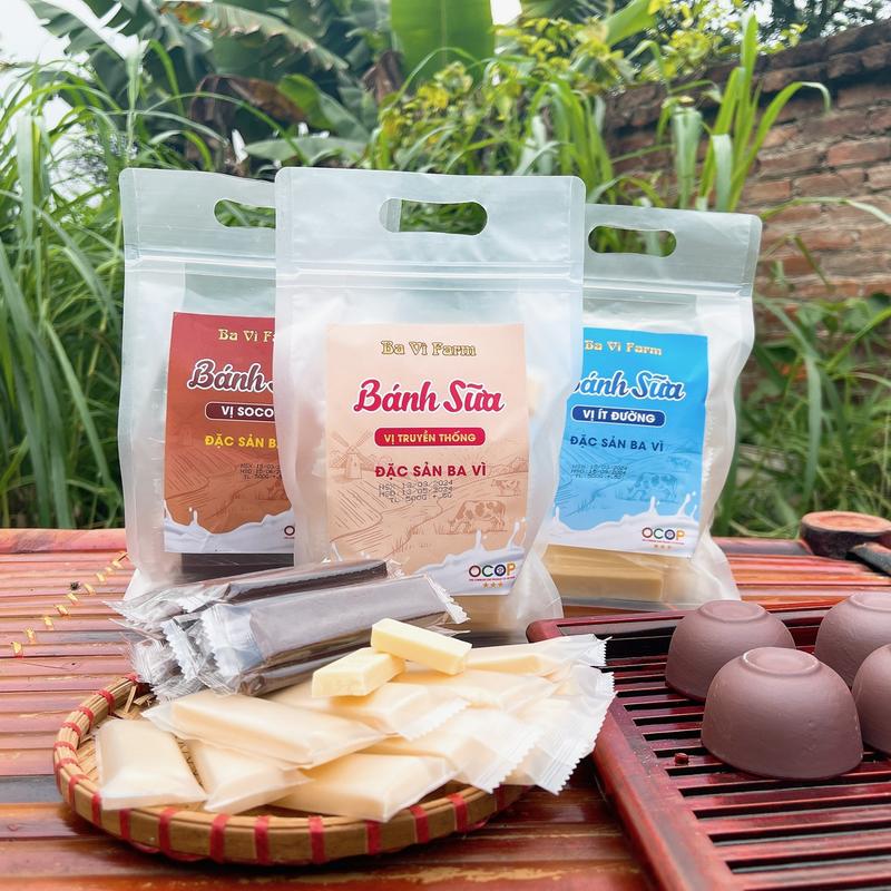 [COMBO 1KG] ĐẶC SẢN BÁNH SỮA BA VÌ Food Cake Snack Ăn Vặt