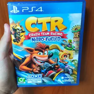 CTR kaset ps4 crash team racing nitro fueld PlayStation 4 cd bd game games ctr fueled