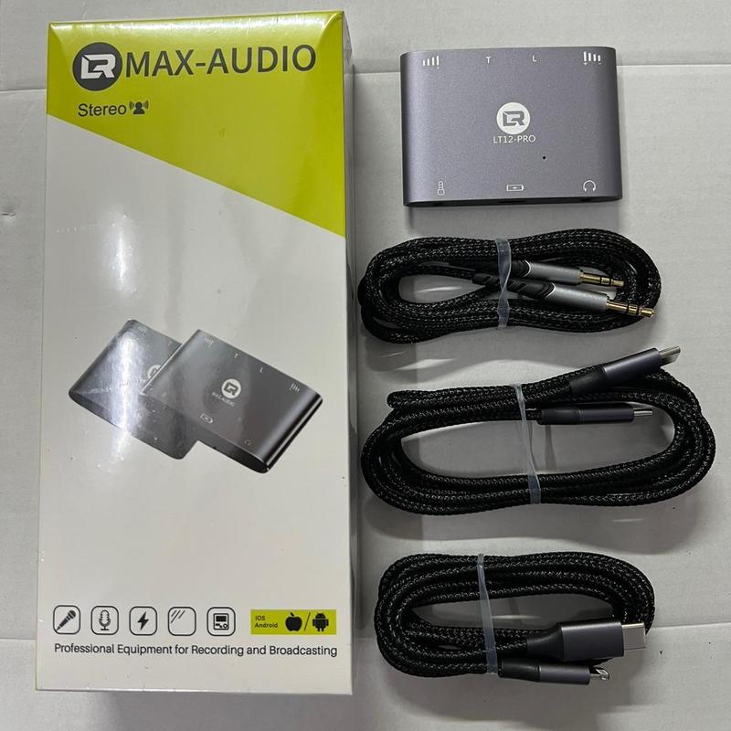  Box stereo LT12 Pro đã nâng cấp chất lượng âm thanh Tương thích với nhiều dòng điện thoại hơn Dây livestream dài 1.5m thoải mái livestream Live được trên cả 2 hệ điều hành Androi và ios  - Dây Livestream cho chất âm tốt có thể Livestream PK được. 