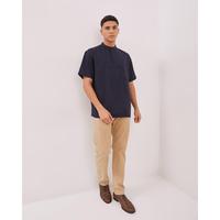 Gambar AMK Kemeja Koko Pria Lengan Pendek KK BB Mali Ss Navy Blue - S dari AMK Store Kab. Karanganyar 4 Tokopedia