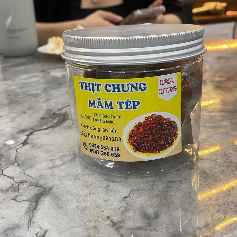Mắm tép chưng thịt ( có nõn tôm ) 150gram/1 lọ