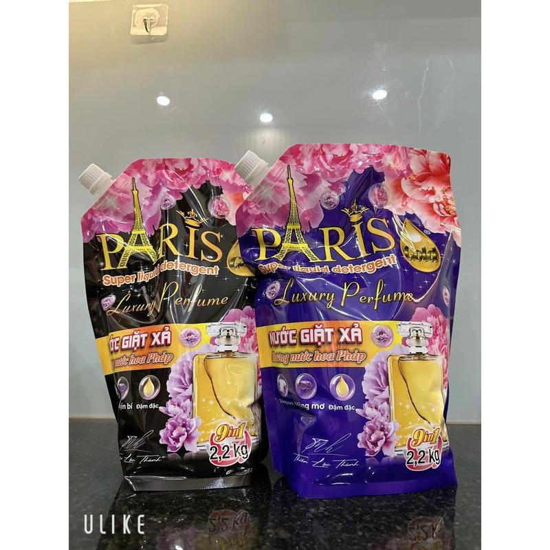 Nước Giặt Xã Paris Túi 2,2 KG Chính Hãng CTy Công Nghệ Thái Lan Bánh Giò khuyến mãi