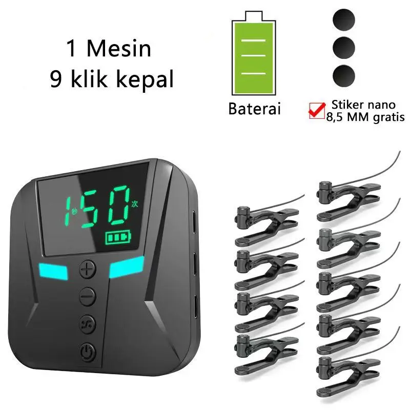 1 mesin 9 klik kepal