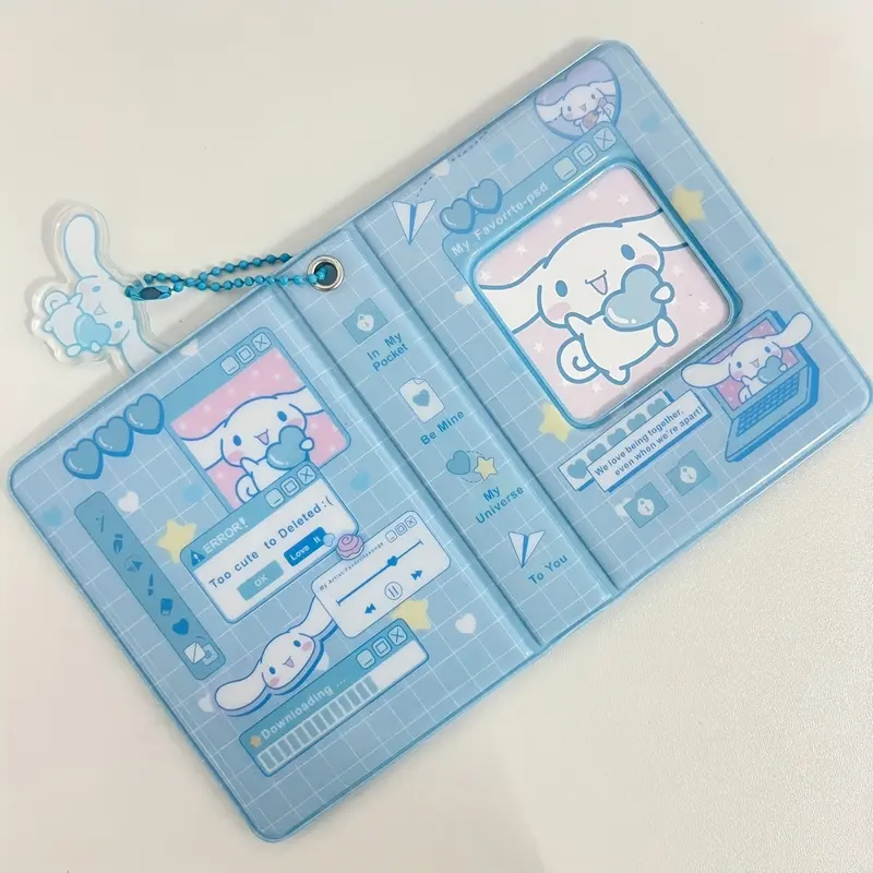 Album Ảnh Dễ Thương, 6 Cái, Hình Chó Cinnamoroll Pudding Kulomie, Sách Thẻ Hoạt Hình, Thích Hợp Làm Album Ảnh Decor 6