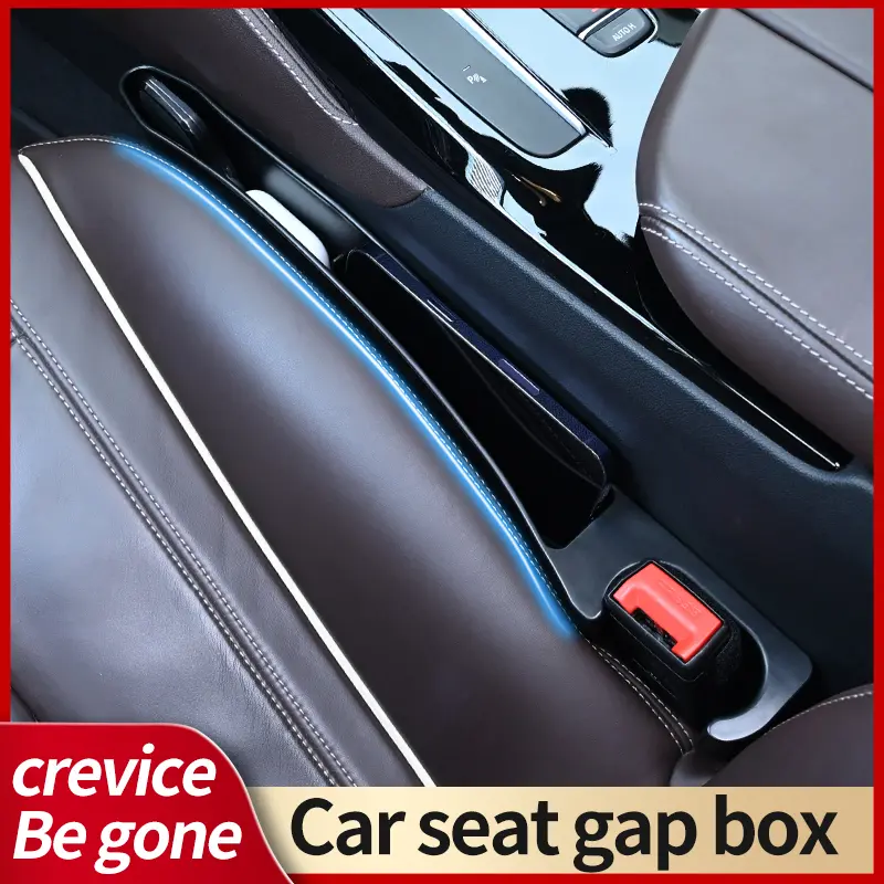 Car Seat Gap Storage Box, Multifunctional Car Organizer, Eco-friendly TPE Material, No-Drill Installation, Car Accessories