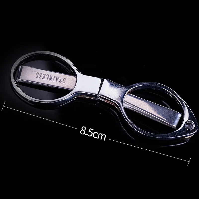 Kéo Cắt Dây Câu Cá Hình Số 8 Gấp Gọn Thiết Kế Thông Minh PK43 5