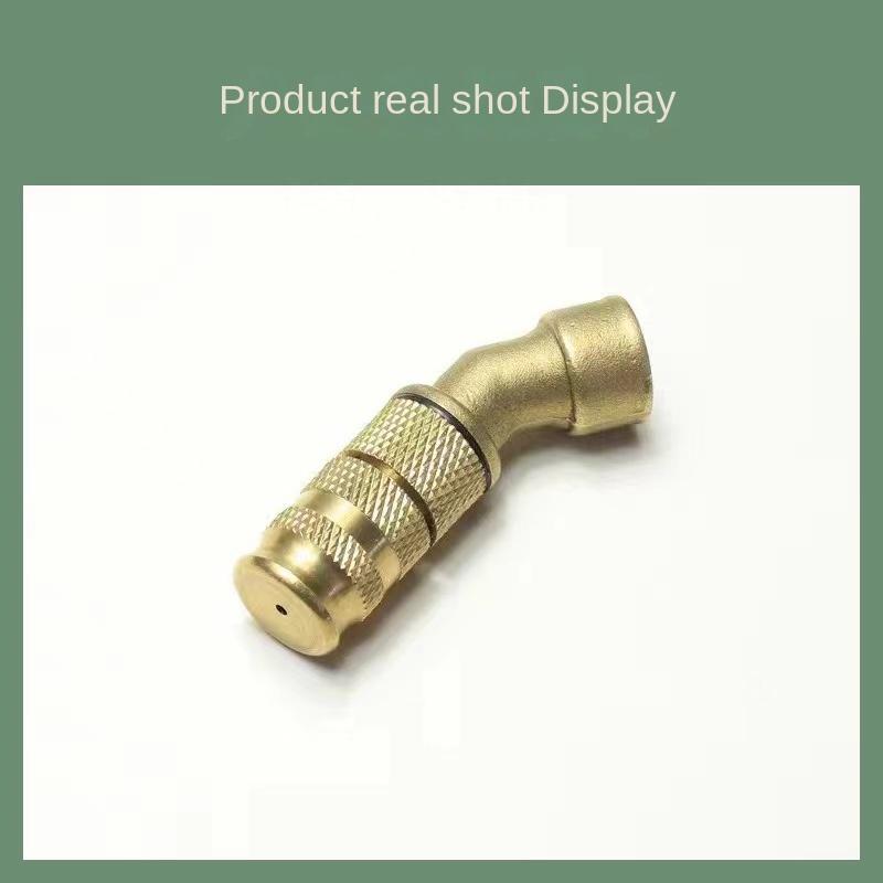Product Introduction of Accessories for Agricultural Sprayer Atomization Copper Nozzle Adjustable Atomization Nozzle 0