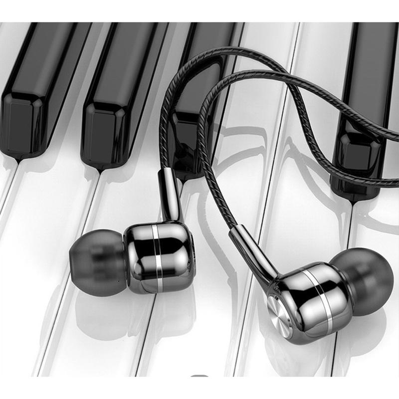 Tai nghe nhét tai bass ấm chơi game nghe nhạc cho các dòng điện thoại pc máy tính bảng Earphone Jack 3.5mm có Micro sử dụng cho điện thoại máy tính bảng