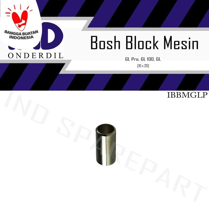 Gambar IND Onderdil Bosh/Bos Blok/Block Mesin GL Pro & GL & GL 100 10x20 Mm - Sesuai dengan gambar, Standar dari IND Onderdil Kota Bandung Tokopedia