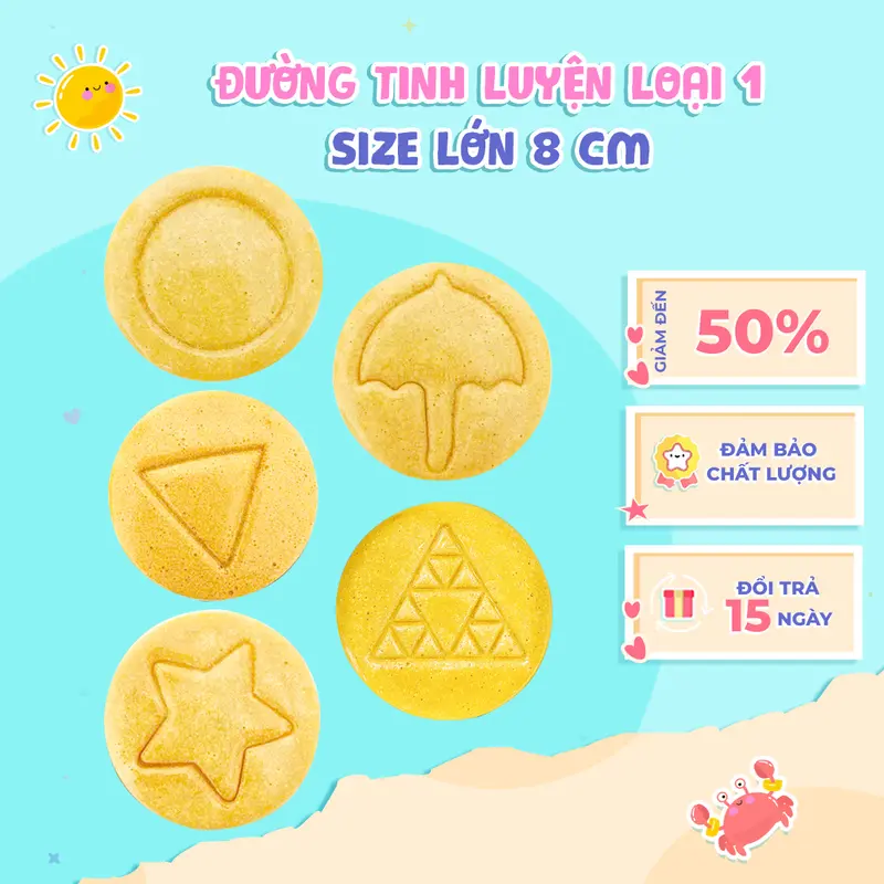 Trò Chơi Con Mực Kẹo Đường Dalgona Thử Thách Tách Kẹo - 104 0