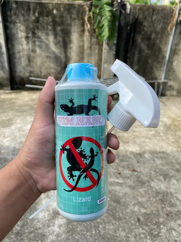 [ Tặng Vòi] Chai Xịt Đuổi Ngăn Thằn Lằn, Thạch Sùng VIMNANO Dung Tích 500ml - Thái Lan 0