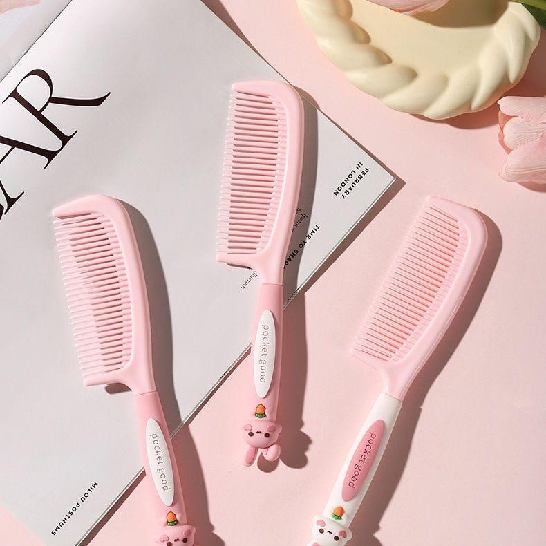 High looks hair comb, portable comb, cute ladies' long hair, home use girls, children's straight hair, straight hair, ponytail comb 6