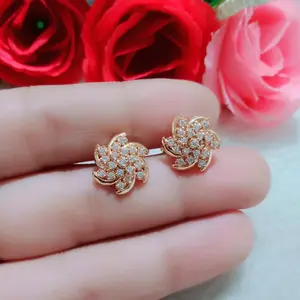 Acc Permata Anting wanita baru dengan berlian cantik