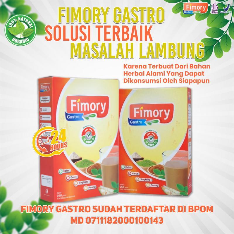 FIMORY GASTRO SEREAL UMBI GARUT 1 BOX  250gr BPOM HALAL MUI  - SOLUSI MEREDAKAN ASAM LAMBUNG, GERD MAAG 100% ORIGINAL 4