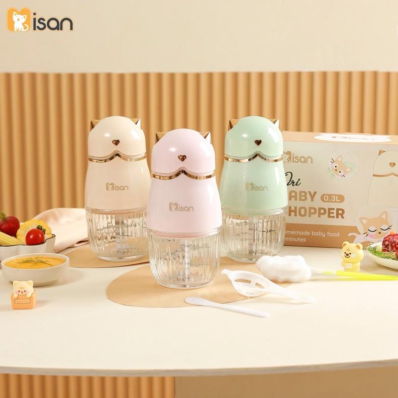 Product Introduction of Máy Xay 8 Lưỡi Misan Cho Bé Ăn Dặm, Xay Tỏi Ớt, Thịt Cá, Rau Củ Nhuyễn, Bảo Hành 18 Tháng 16