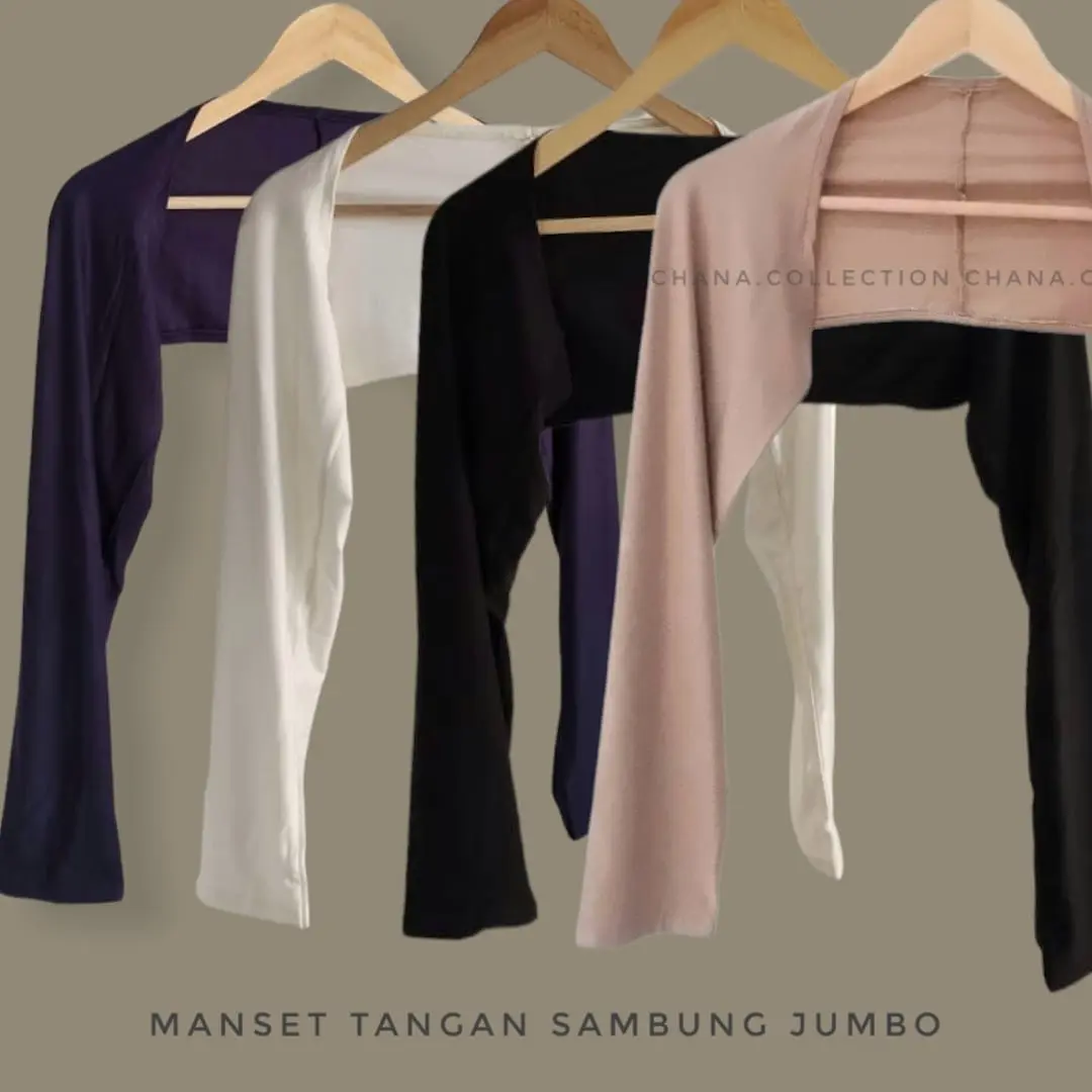 MANSET TANGAN SAMBUNG JUMBO / MANSET TANGAN JUMBO / MANSET BOLERO JUMBO BAHAN RAYON PREMIUM Muslim Panjang