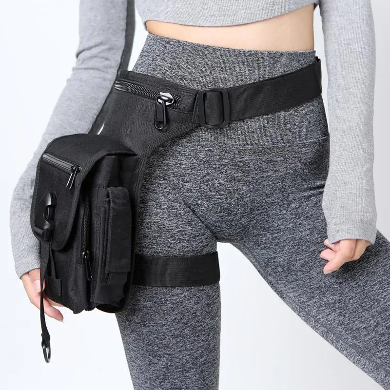 Multifunctional Thigh Bag, Outdoor Sports Thigh Bag for Men and Women, Versatile Thigh Bag for Outdoor Activities, Motorcycle Riding, Hiking 5