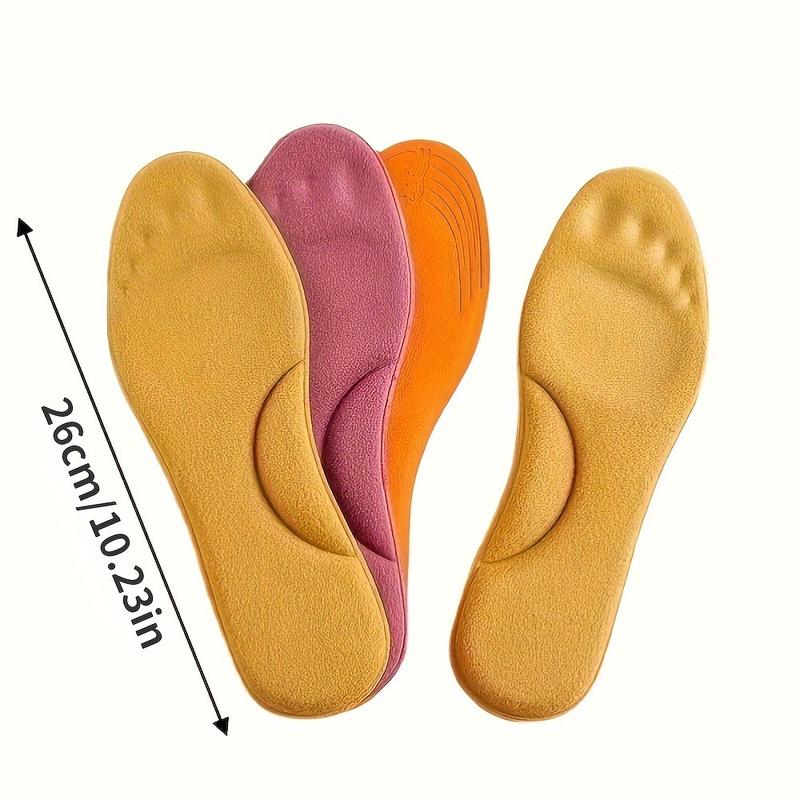 [10pcs Thick Memory Foam Insoles] 10pcs of thick memory foam insoles, suitable for men and women, foot massage warm winter sports insoles, soft and comfortable, suitable for men and Women's tailable design 2