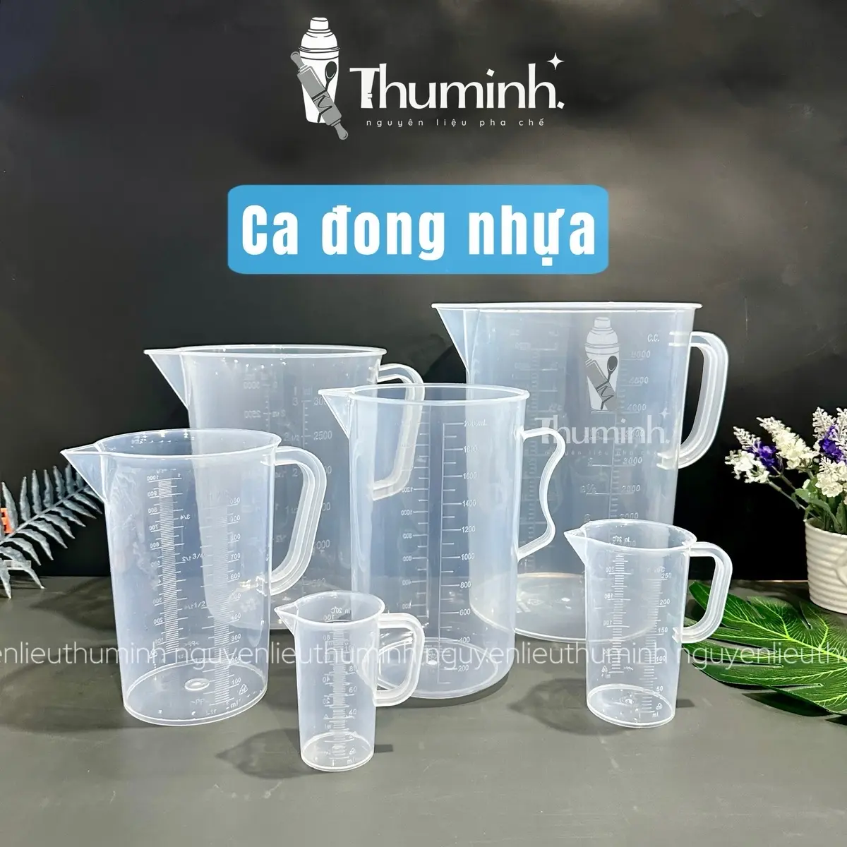 Ca Đong Định Lượng 100ml, 250ml, 500ml, 1L, 2L, 3L, 5L