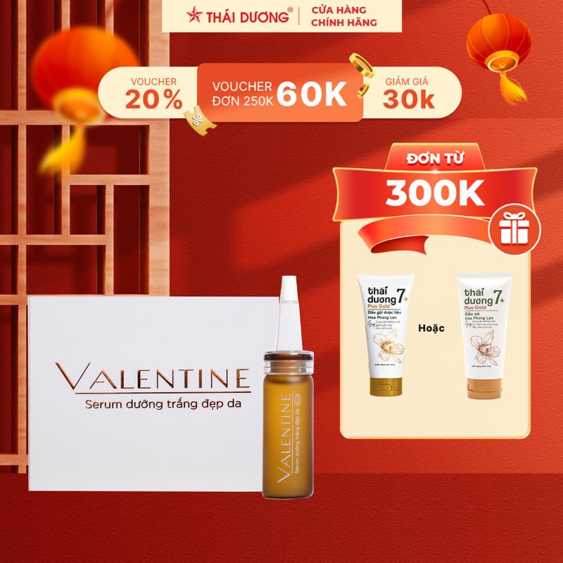 Serum dưỡng trắng đẹp da Valentine (Hộp 1 lọ 10ml) - Sao Thái Dương