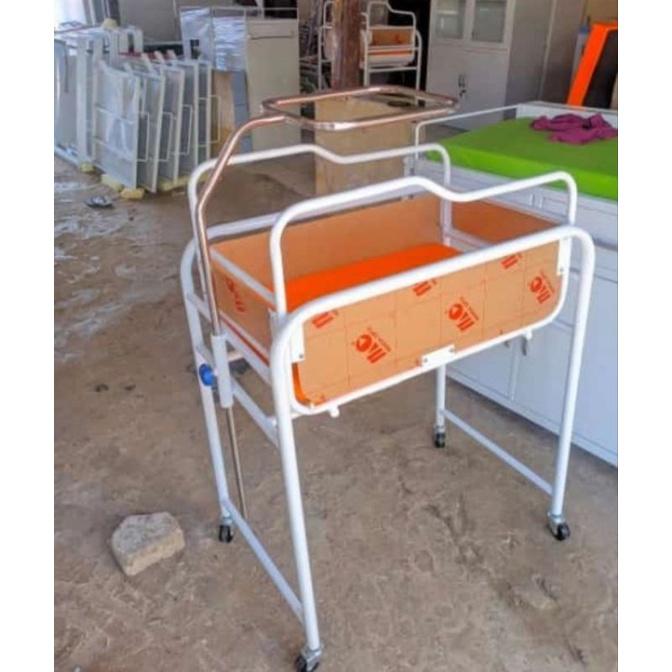 Bed Baby Box Tempat Tidur Bayi |  Ranjang Kelambu Bayi Besi | Rumah Sakit Medical 0