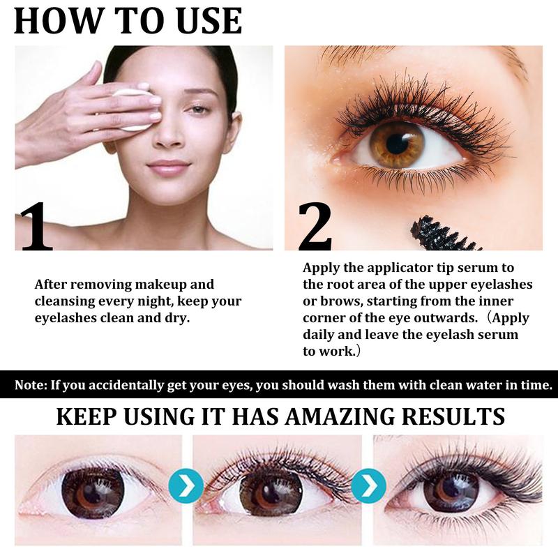 Product Introduction of Castor Oil Mascara Daily Natural Eyelash Curl & Hold Gentle Moisturizing Conditioner 3