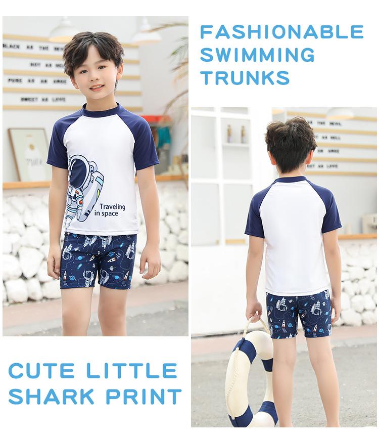 Product Introduction of 2024 New Children's Swimsuit Boys and Girls Split Quick-Drying Professional Swimwear Big Boys and Girls Swimsuit Outfit Wholesale 14
