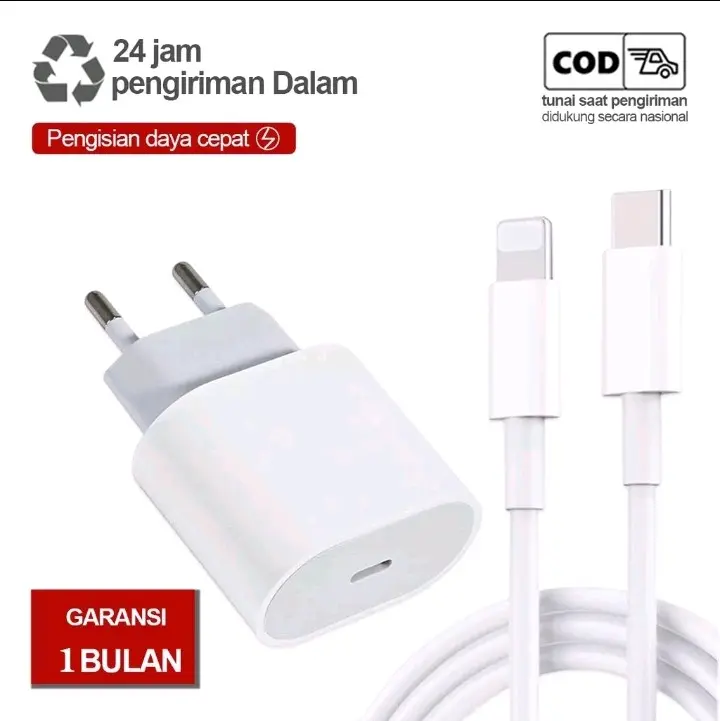 VIRAL GRATIS ONGKIR CHARGER Casan ipone 7 8 6 5 X XS XR XSMAX original carger ipho 20 watt apel 11 11PRO 12 13 PRO 14 PROMAX fast charging Adaptor Kabel