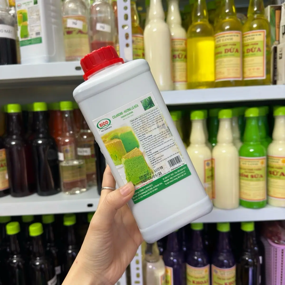 Bico Lá Dứa Hương Thực Phẩm 1lít
