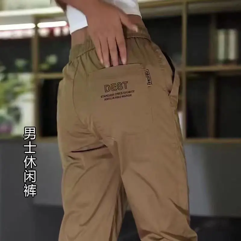 Quần Jogger Nam, Thương Hiệu Thời Trang Thường Ngày Xu Hướng Phong Cách Hàn Quốc, Dễ Phối Đồ Thích Hợp Cho Quần Áo Bảo Hộ Lao Động Và Trang Phục Mùa Hè, Đồ Quần Áo Thể Thao, Bộ Sưu Tập Mới Năm 2025 6