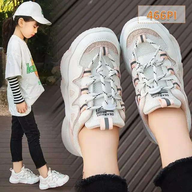Gevani Sepatu Anak Sneakers Momy Fashion Korea Cewek Cowok - 466 Perempuan 3