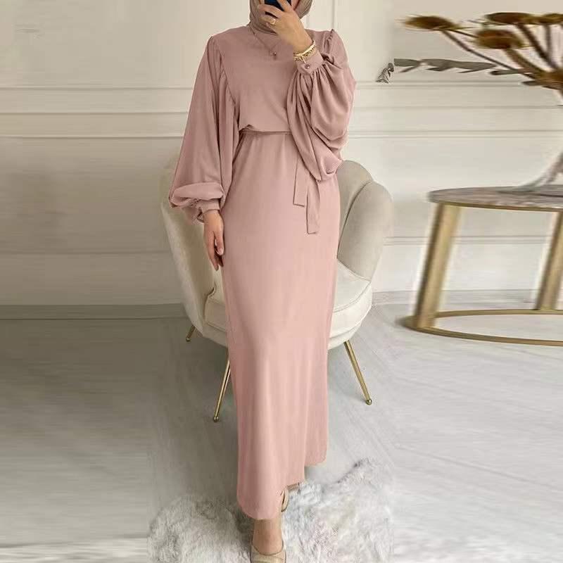 Product Introduction of Đầm Nữ, Thời Trang, Tay Phồng Bó Sát Eo, Cổ Tròn, Dài Tay 7
