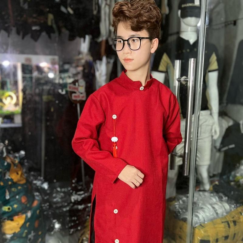 ÁO DÀI CÁCH TÂN NGỌC BỘI FOM NHỎ VẢI FATA DÀY