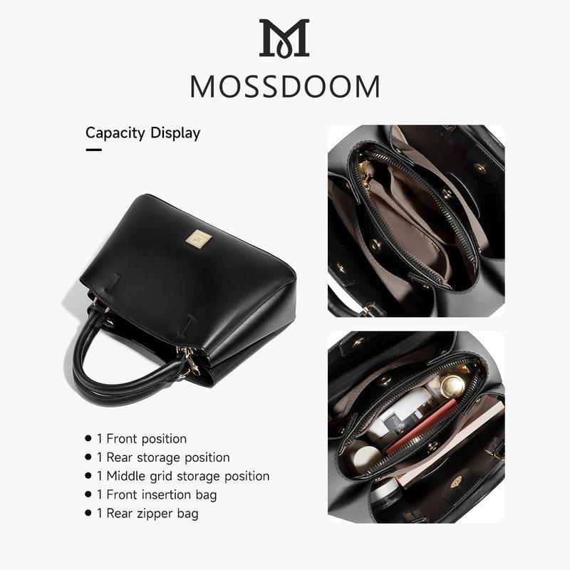 MOSSDOOM Tas Wanita Solene Bag Elegan Hand Bag Selempang Klasik Wanita 5