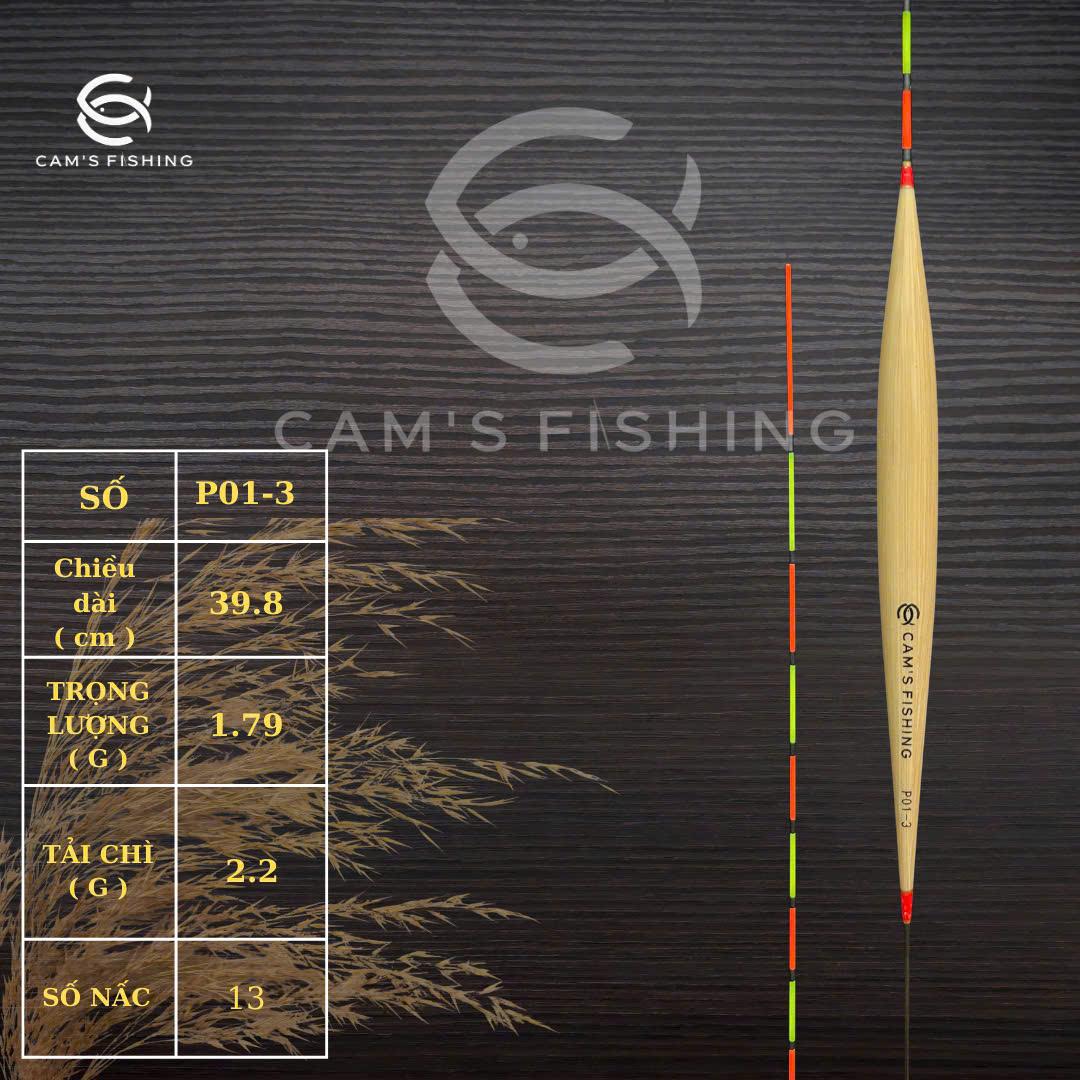 [CAM'S FISHING] Phao Cỏ P01& P02 Chất Liệu Cỏ Tự Nhiên mang đến độ nhạy cao khi câu cá Rô Phi