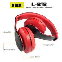 Gambar Liger L-818 Headset Headphone Handsfree Wireless Bluetooth Stereo On Ear Mikrofon Bawaan Earphones Headphones Earphone  Bass dari Komplit store accessories Kota Administrasi Jakarta Pusat 4 Tokopedia