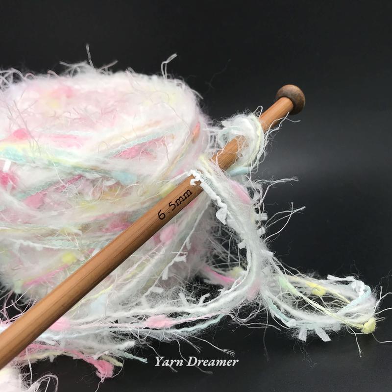 Product Introduction of 5 Styles - Fluffy Yarn for Crochet Bundle Fancy Crochet Yarn Wool Yarn Knitting Yarn Crochet Yarns Chunky Yarn Fuzzy Yarn Art Pink Yarn Soft Yarn Sale 15