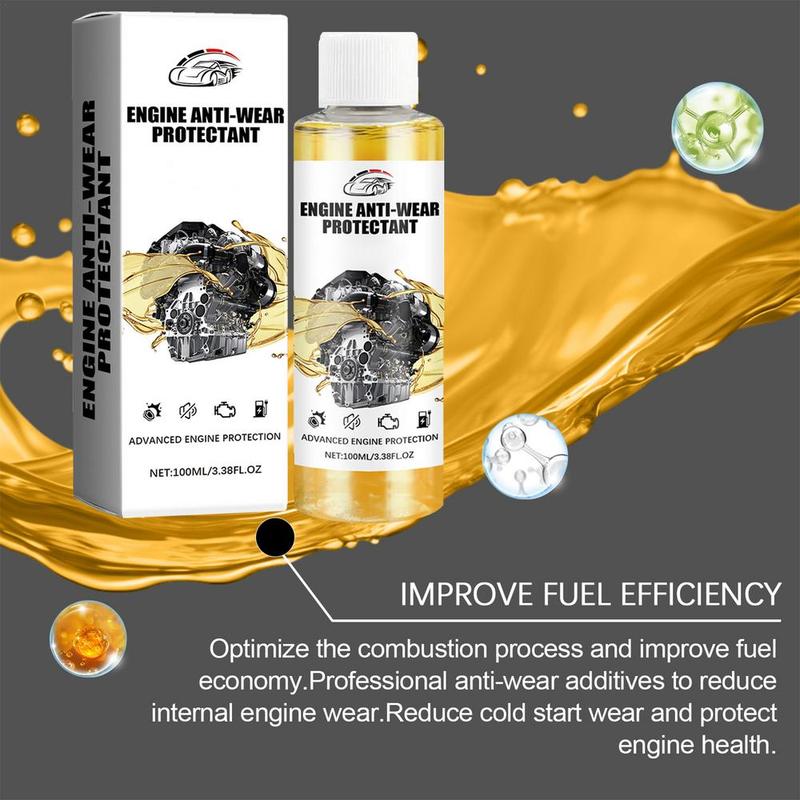 Product Introduction of 100ml Noise Reduction, Anti Shake Rust Proof Agent Engine Anti-wear Protection Agent Cars Maintenance Engine Protection Agent 8