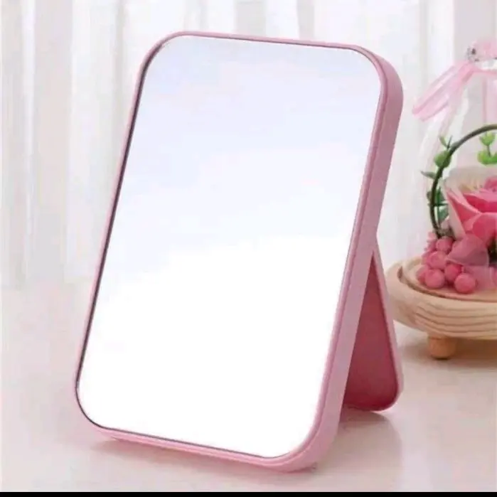 Cermin Lipat Persegi Beauty Mirror Kaca Make up