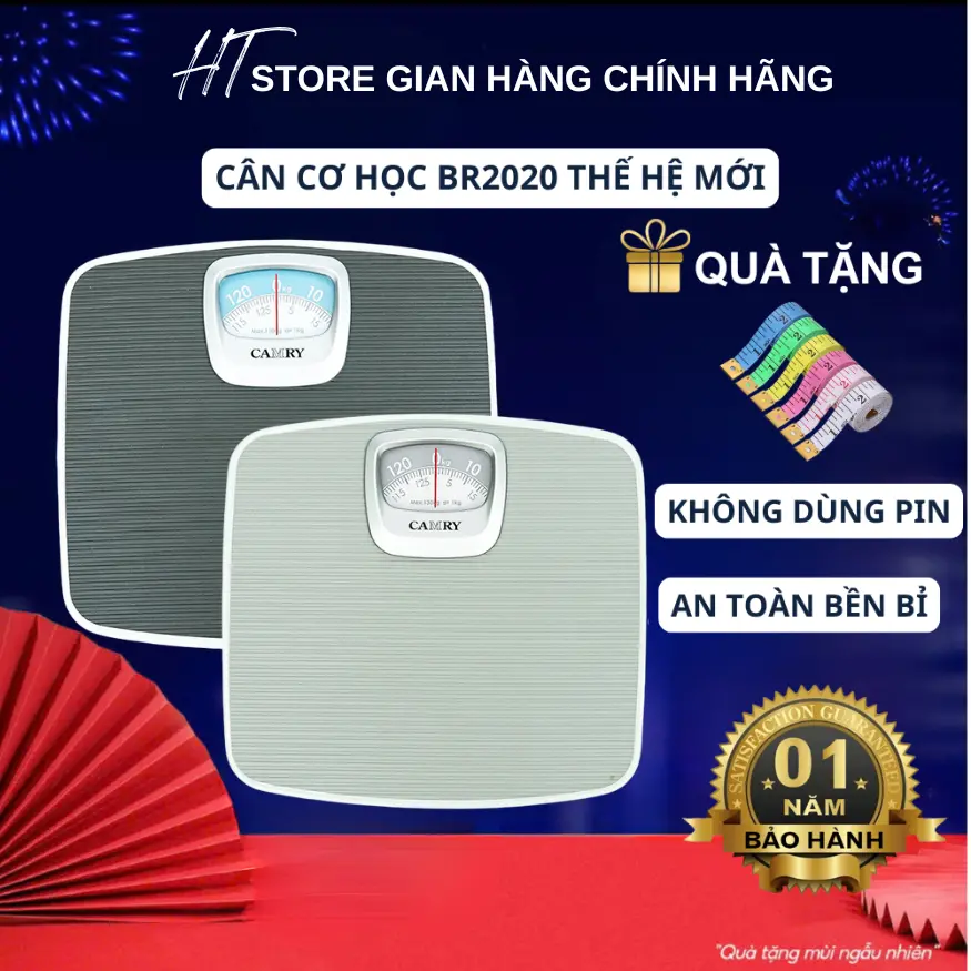 Cân sức khỏe cơ học Camry BR2020-Hàng nhập khẩu