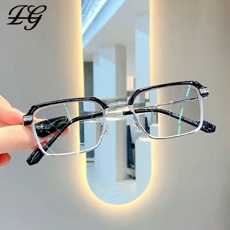  Mắt kính cận thị kính cận có độ sẵn 0.5 - 5.50 độ kính cận nam nữ Thấu kính có thể cắt được Gọng kính phẳng chống ánh sáng xanh phong cách hàn quốc dành cho học sinh Kính chống bức xạ máy tính chống ánh sáng xanh trên màn hình điện tử unisex 