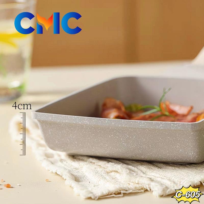 CMC[COD]Cosy Tamagoyaki Panci Wajan Penggorengan Telur Anti Lengket Omelette 15*18CM C-605 4